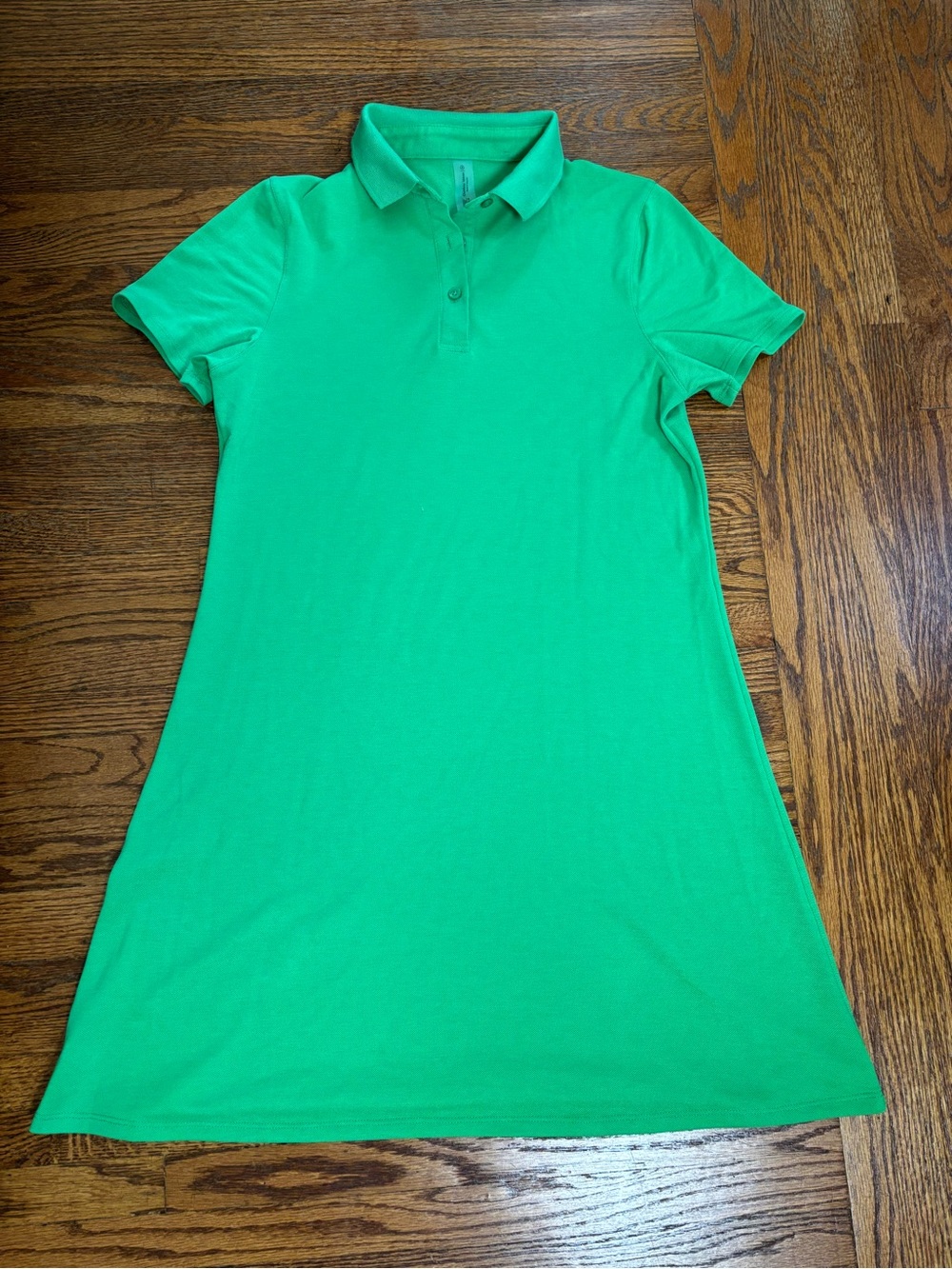 Outdoor Voices Green Polo Dress